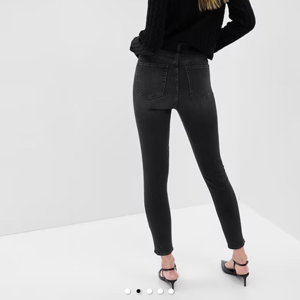 GAP Sky High Rise True Skinny Jeans - Picture 2 of 12